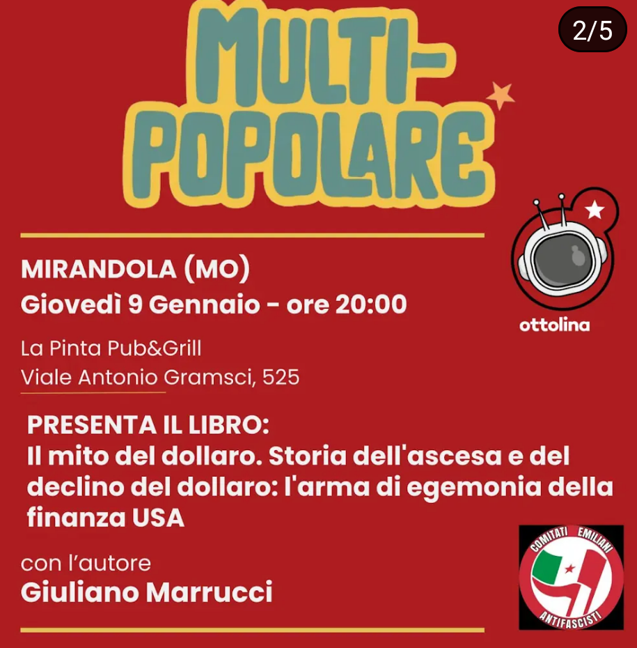 Presentazione libro: Il mito del dollaro