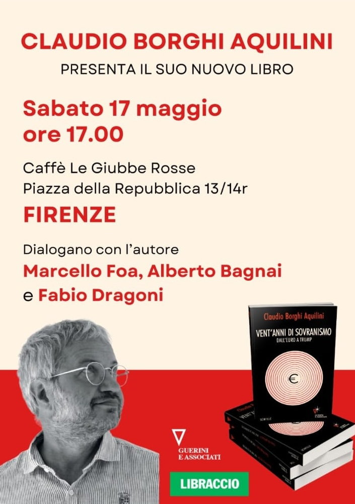 Claudio Borghi Aquilini - presenta il suo nuovo libro