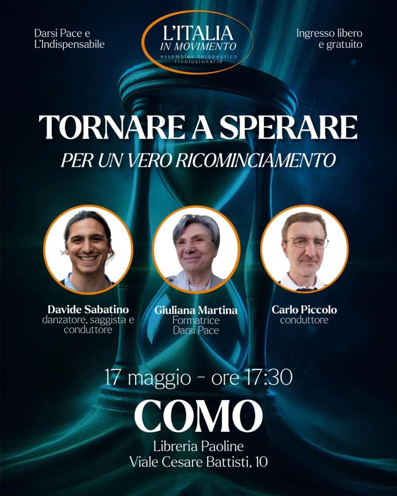 TORNARE A SPERARE: per un vero Ricominciamento
