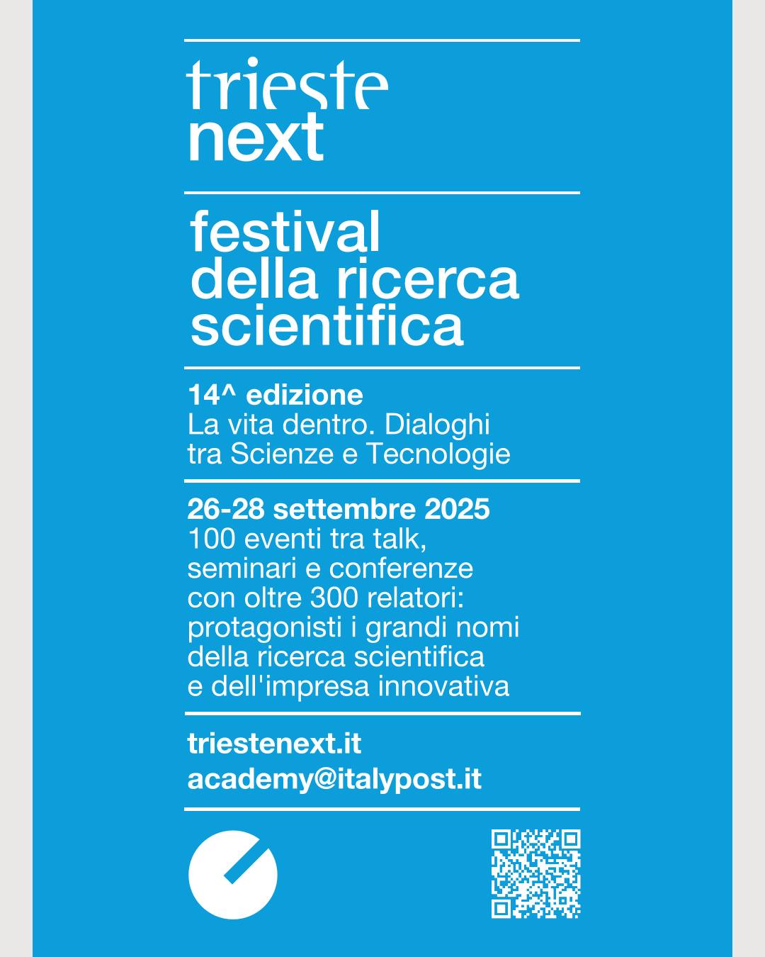 Trieste Next International: Poster Presentations