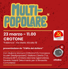 Presentazione de "il Mito del dollaro".