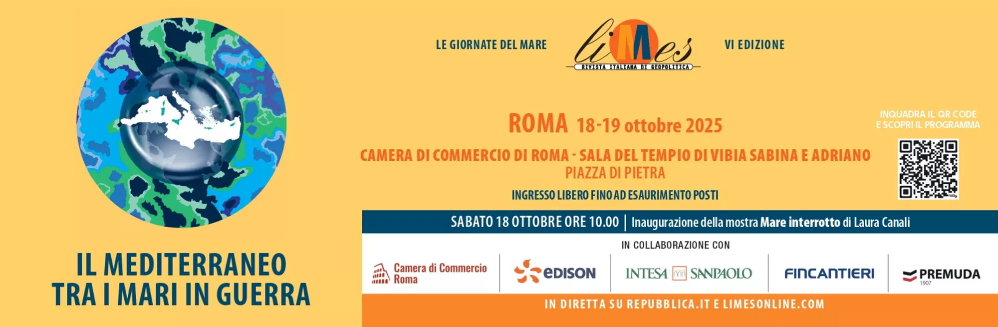 Il Mediterraneo Tra I Mari In Guerra - Vi Edizione Delle Giornate Del Mare